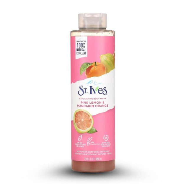 EXFOLIATING BODY WASH PINK LEMON & MANDARIN ORANGE