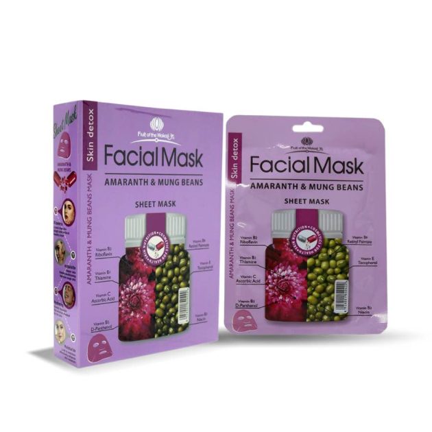 Fruit Of The Wokali Fascial Sheet Mask IR 1pc HA-3022