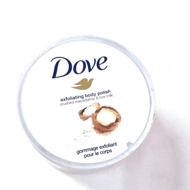 Dove Macadamia & Rice Milk Exfoliating Body Polish - Image 2