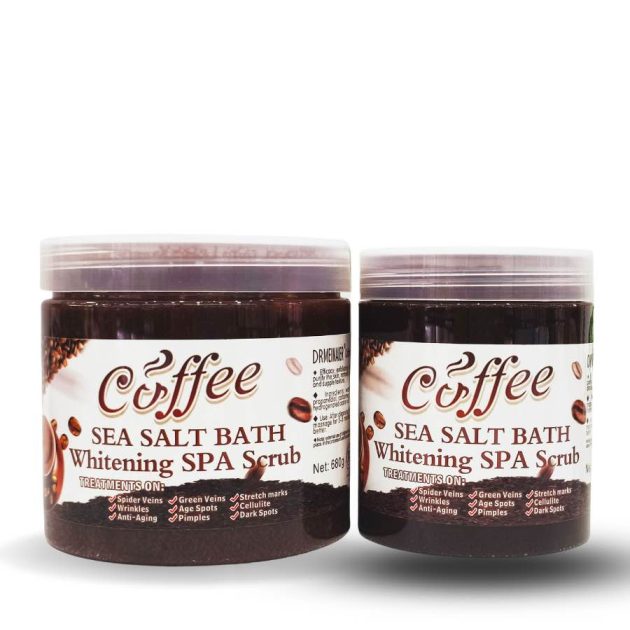 Meinaier Coffee Sea Salt Bath Whitening SPA Scrub