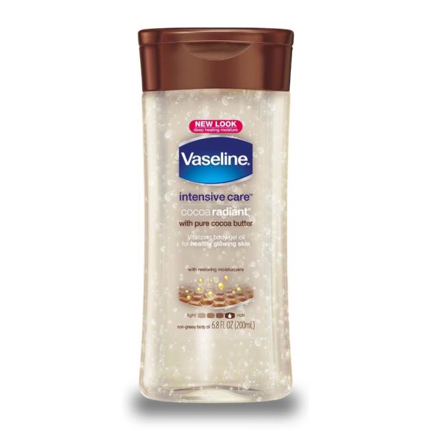 Vaseline Intensive Care Cocoa Radiant Body Gel Oil, 6.8 oz