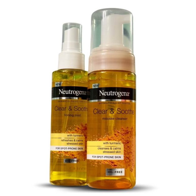 Neutrogena Turmeric Flavour Clear & Soothe Mousse Cleanser, 150ml - Image 2