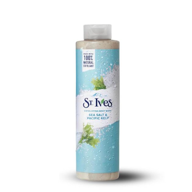 ST IVES EXFOLIATING BODY WASH SEA SALT & PACIFIC KELP