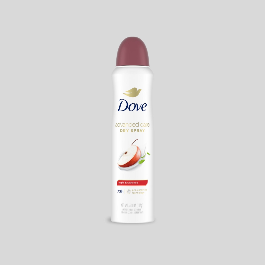 Dove Advanced Care Apple & White Tea Antiperspirant Dry Spray