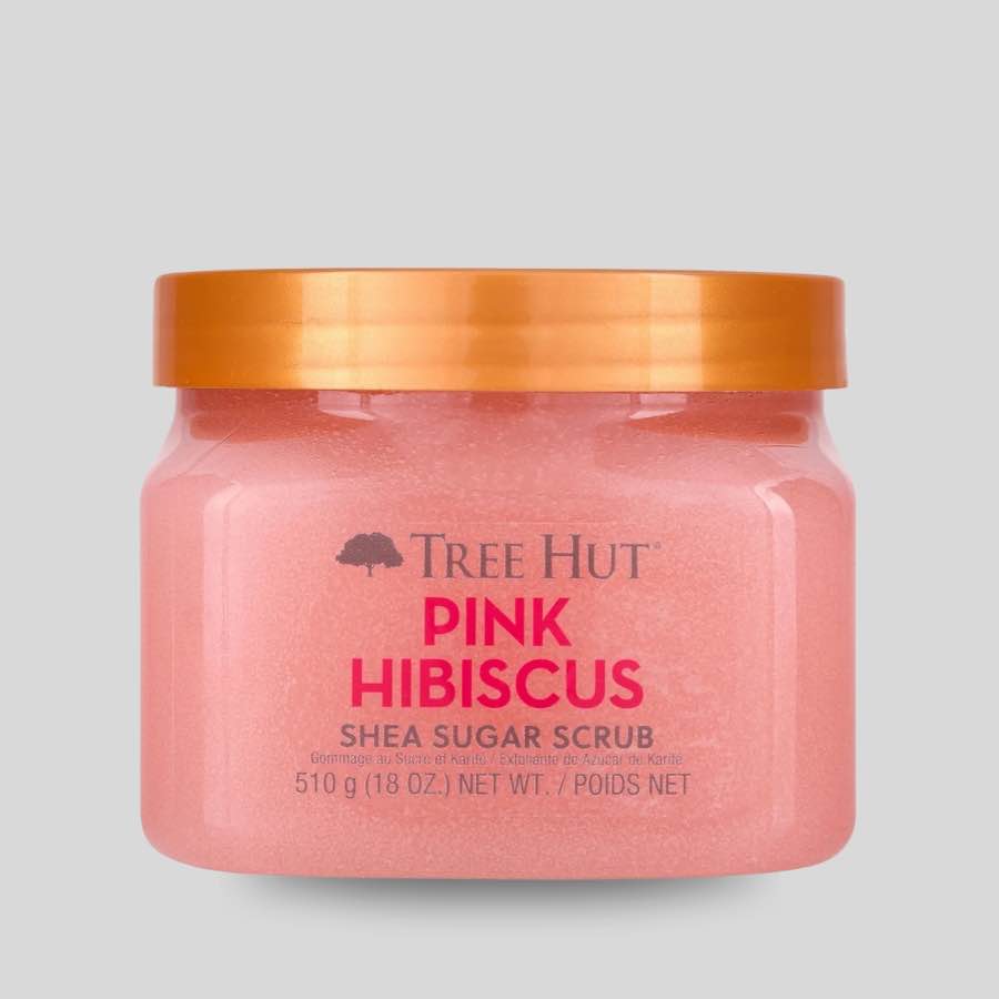 Tree Hut pink hibiscus shea sugar scrub
