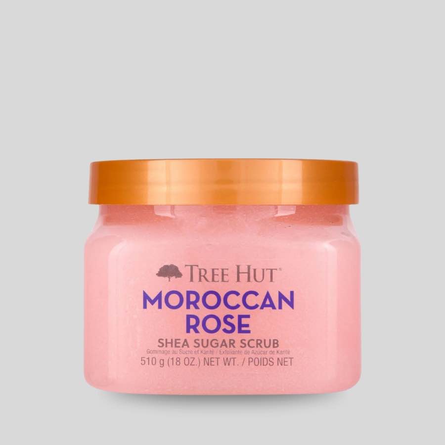 Treehut moroccan rose shea sugar scrub