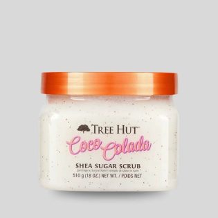 Treehut coco colada shea sugar scrub