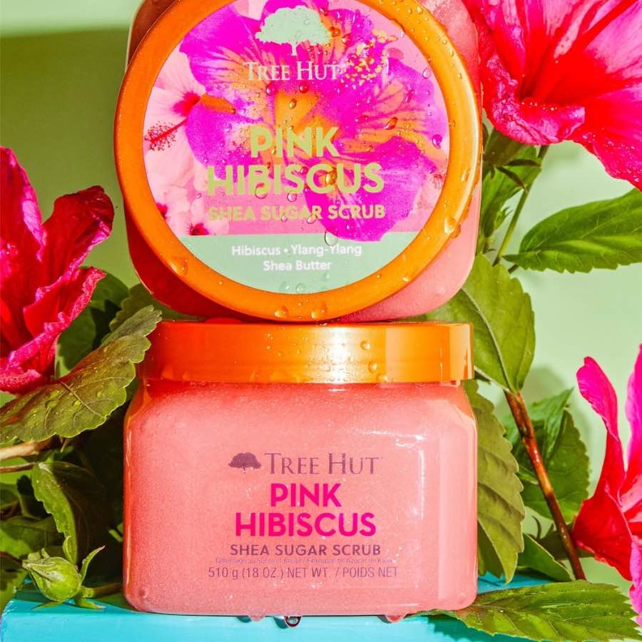 Tree Hut pink hibiscus shea sugar scrub - Image 2